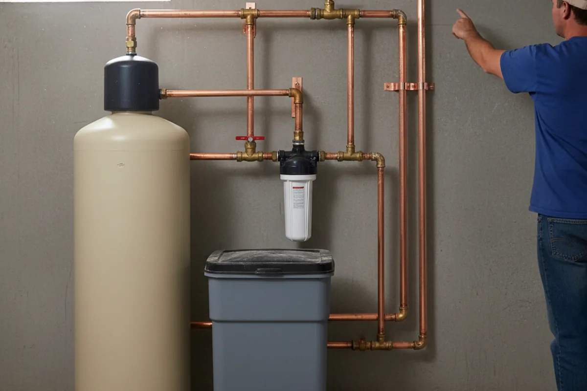 Whole-house water treatment system installed in Pardeeville